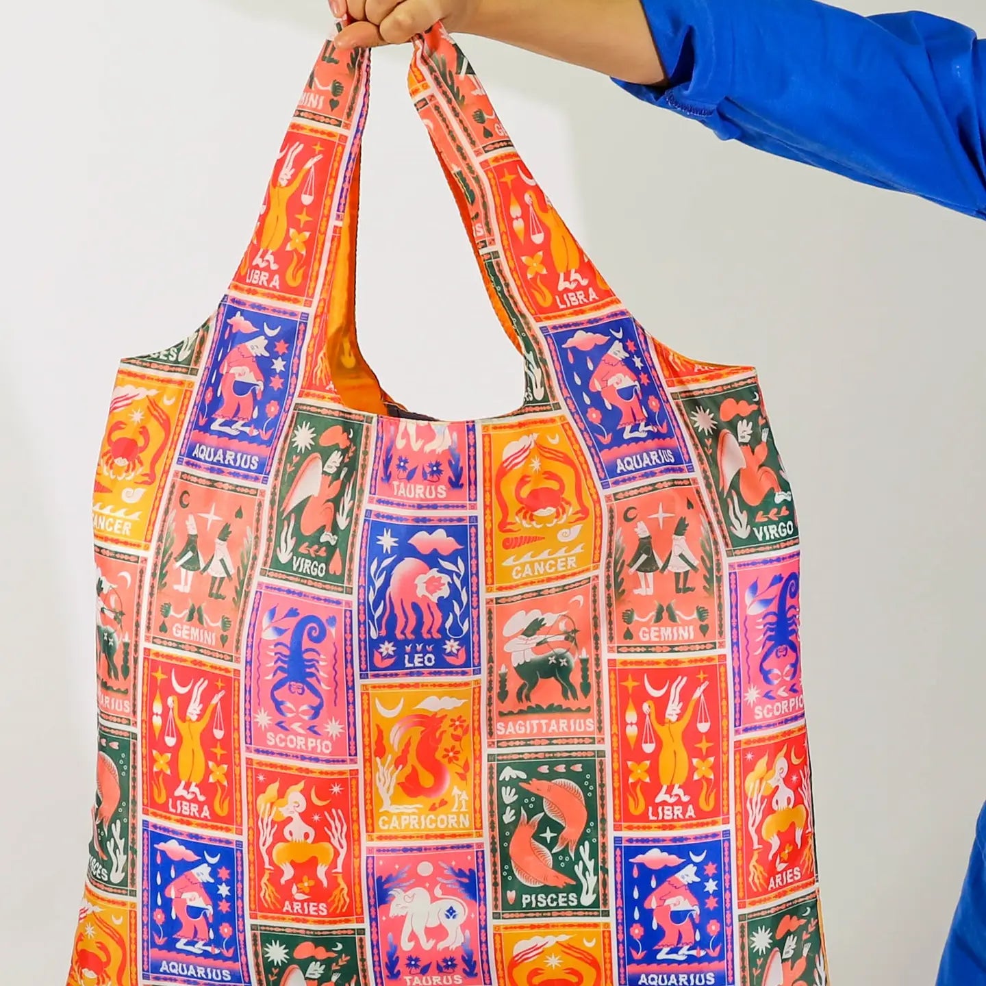 Zodiac Art Sack By Steven Fritters - Reusable Tote Bag