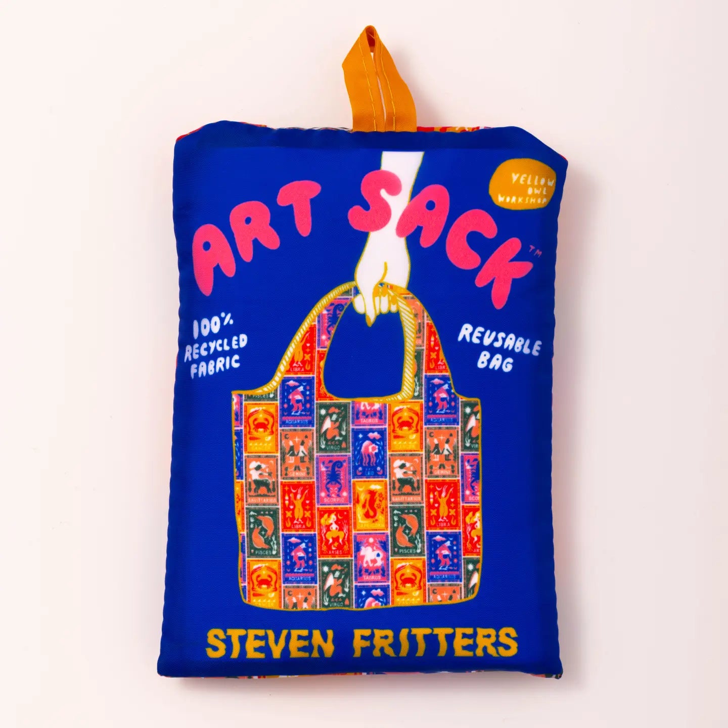 Zodiac Art Sack By Steven Fritters - Reusable Tote Bag