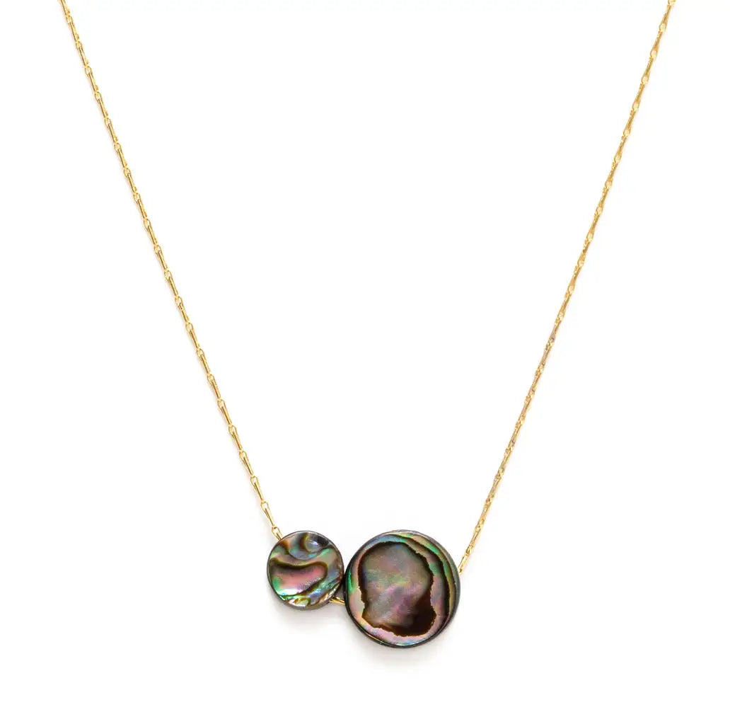 Abalone Dots Necklace