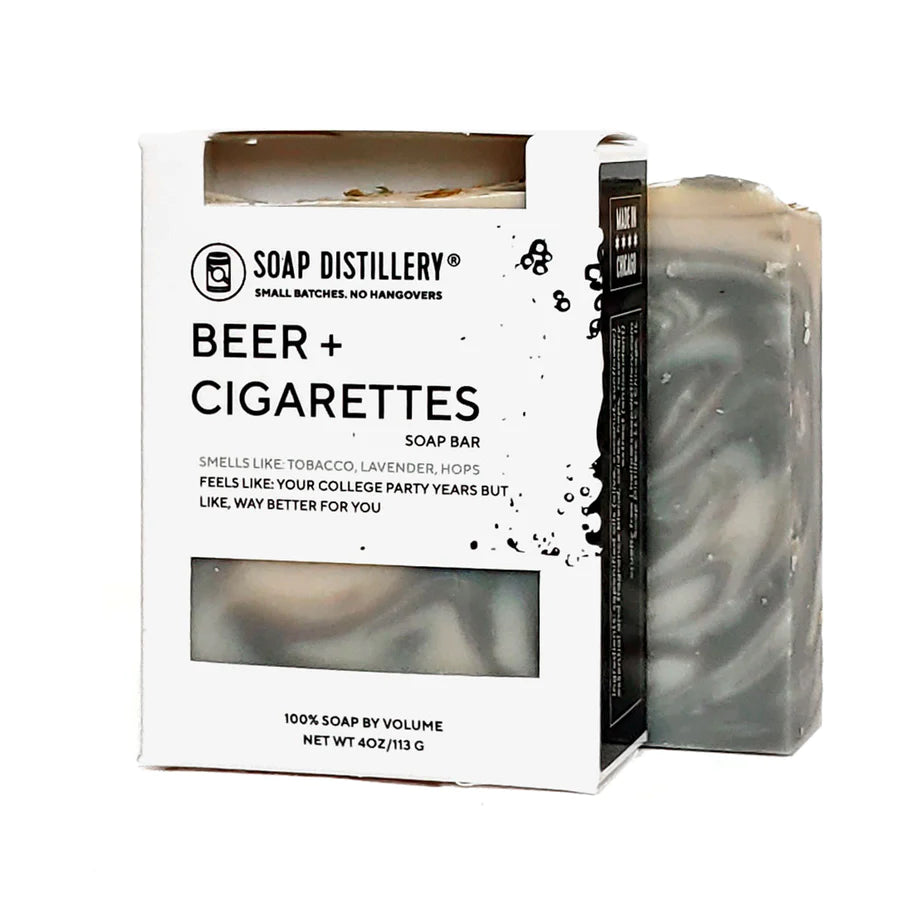 Beer + Cigarettes Soap Bar