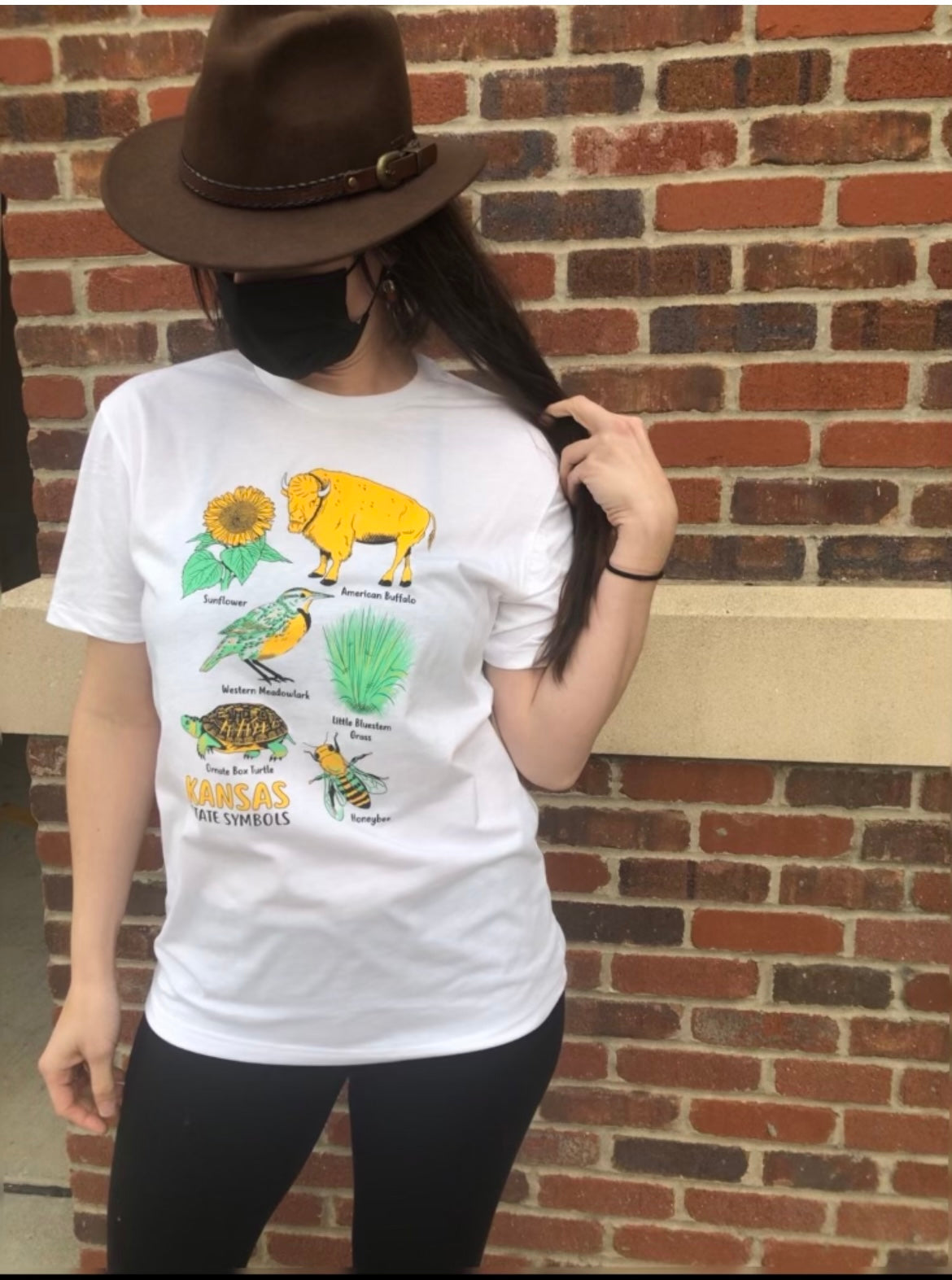 Kansas Symbols Tee