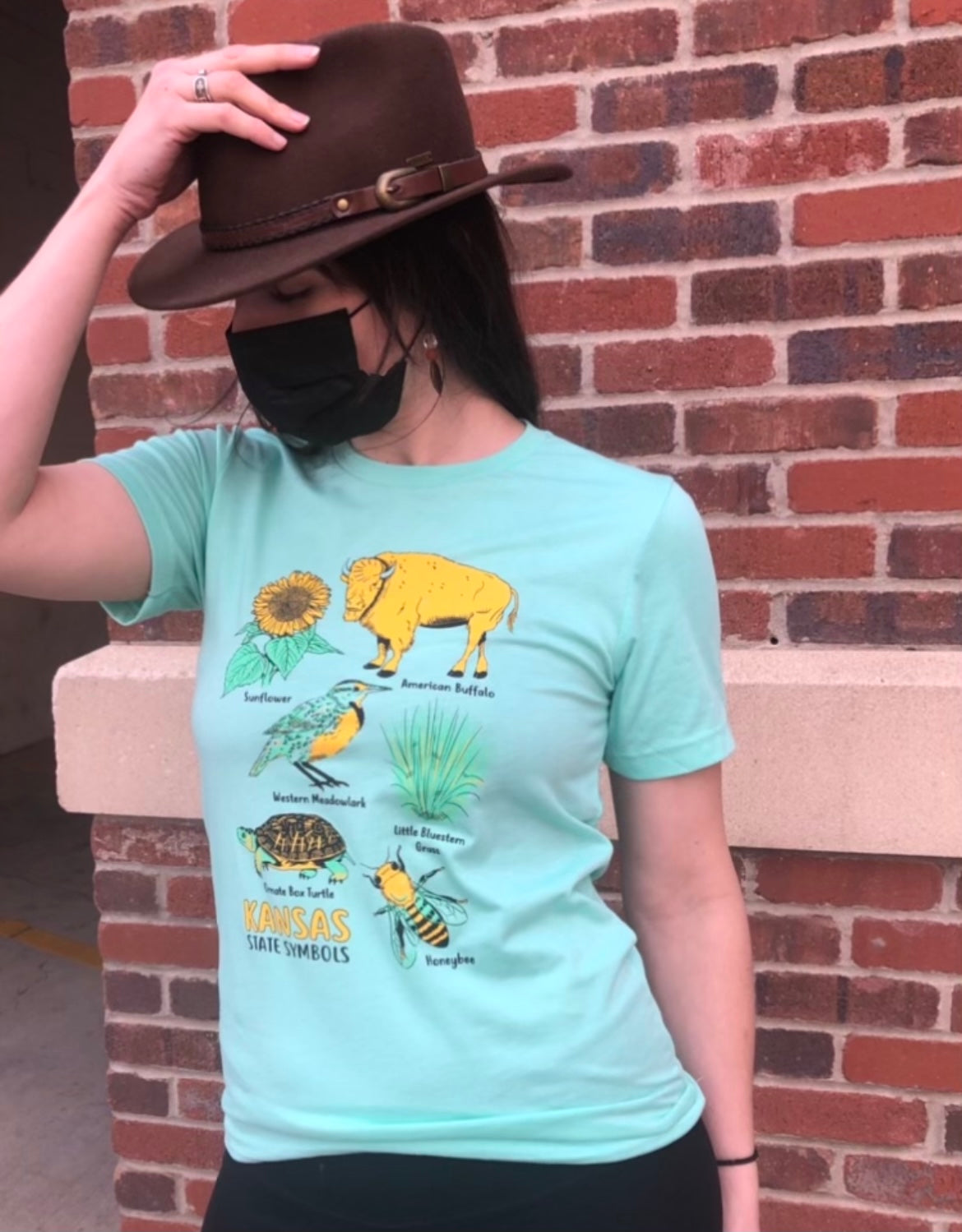 Kansas Symbols Tee