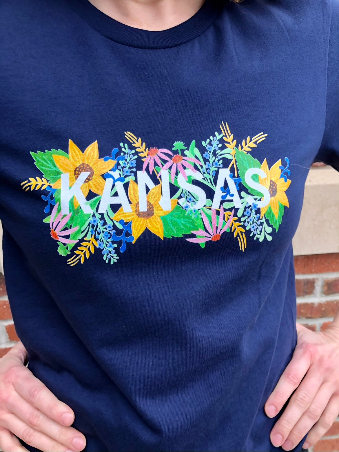 Kansas Floral Tee by Elisabeth Owens