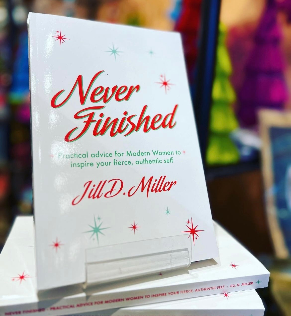 Never Finished by Jill Miller Lucinda s