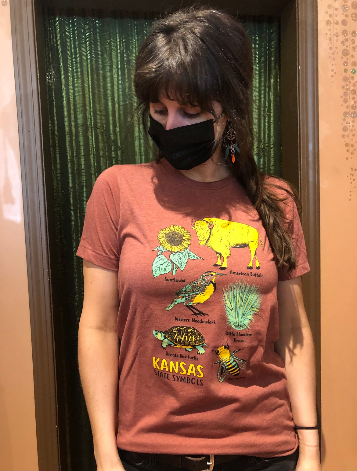 Kansas Symbols Tee