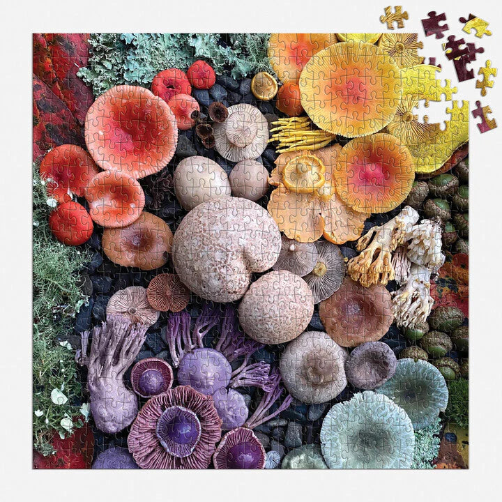 Shrooms in Blooms 500 Piece Puzzle