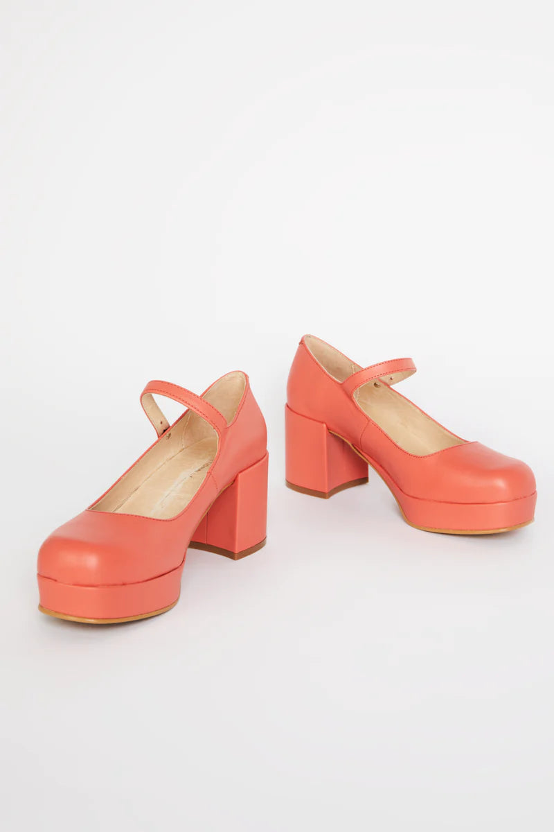 Mika Platform Mary Jane Watermelon