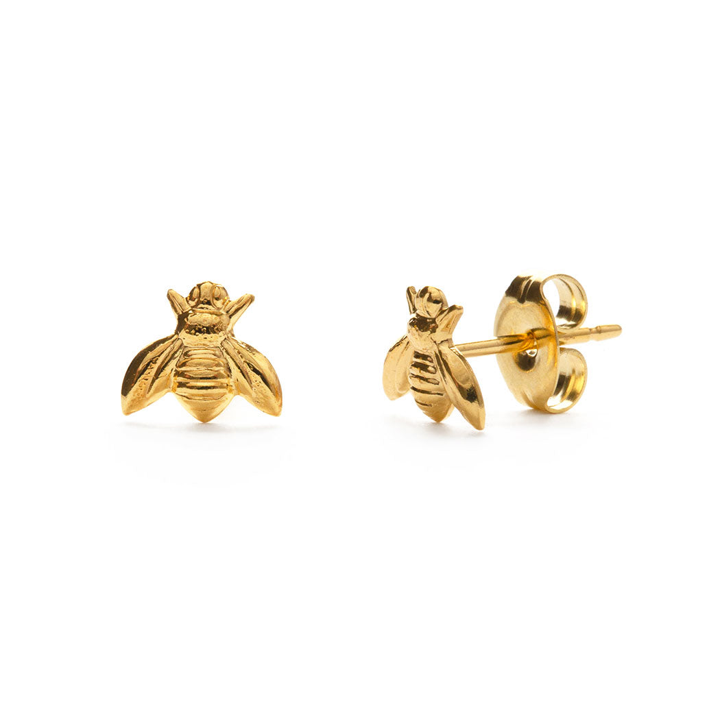 Tiny Honey Bee Studs