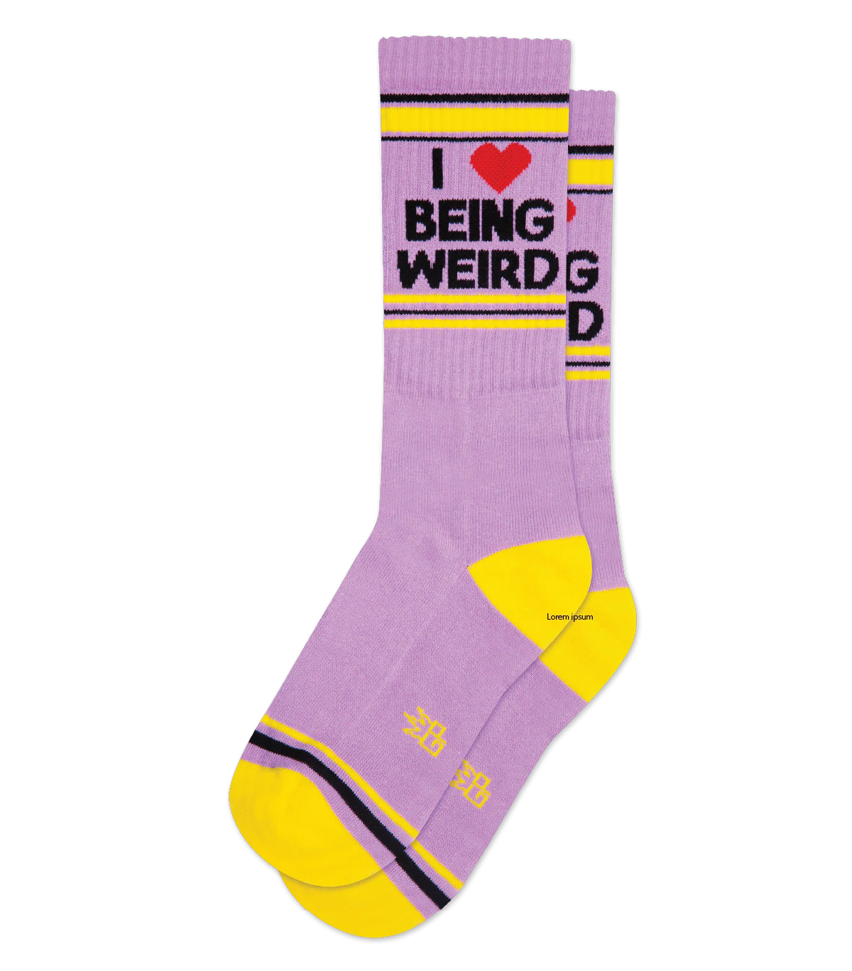 I ❤️ Being Weird Unisex Socks