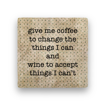 Coffee and wine coaster