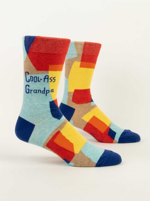 Cool-Ass Grandpa men's socks