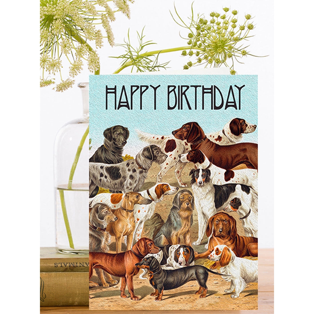 Birthday Dogs Card