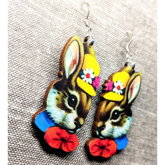 Spring Bunny Earrings