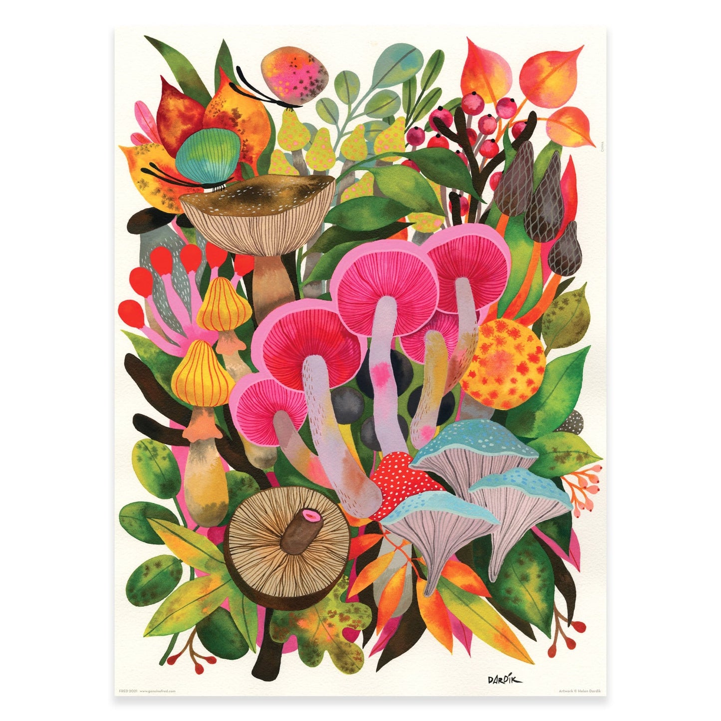 Mushroom Toomuchery 500 Pc Puzzle