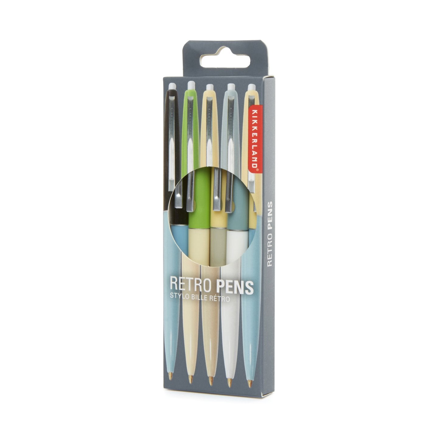 Retro Pens Set of 5