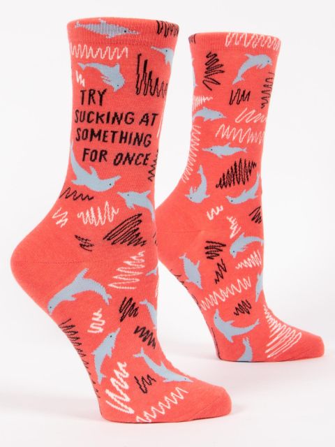 Try sucking women's socks
