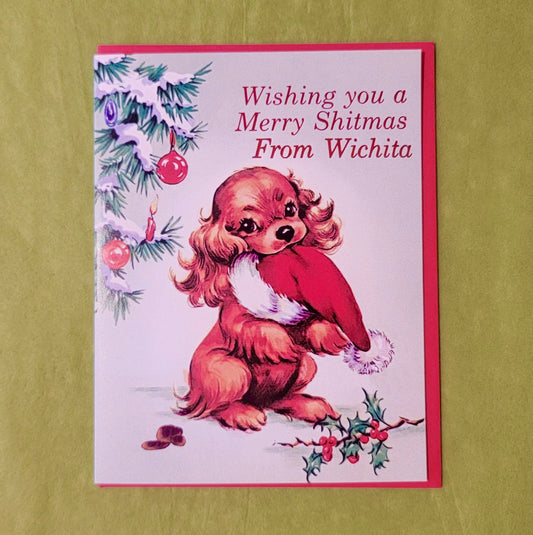 Merry Shitmas Holiday Card