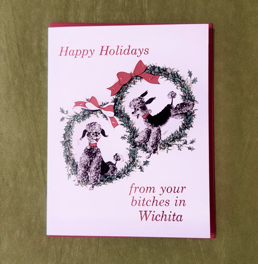Bitches In Wichita Holiday Card
