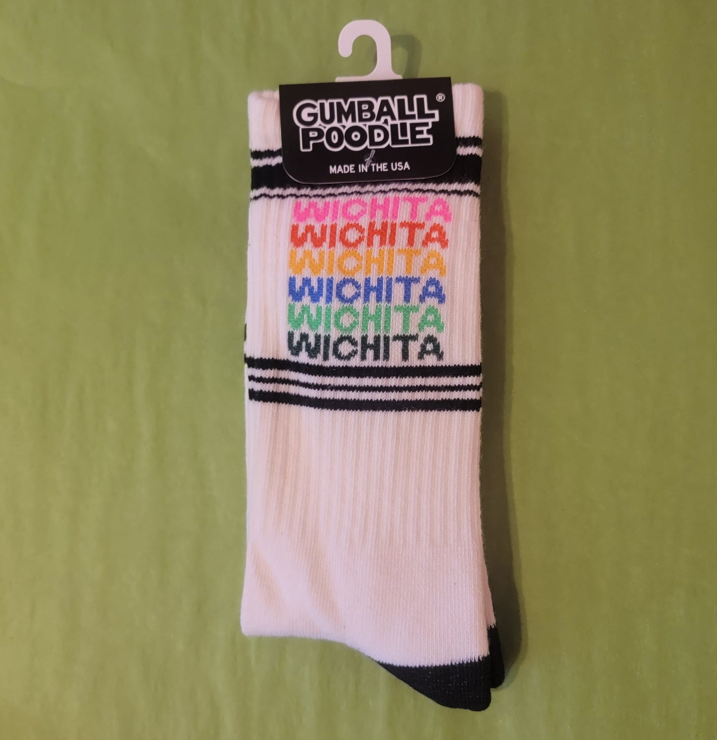 Natural Rainbow Wichita Socks
