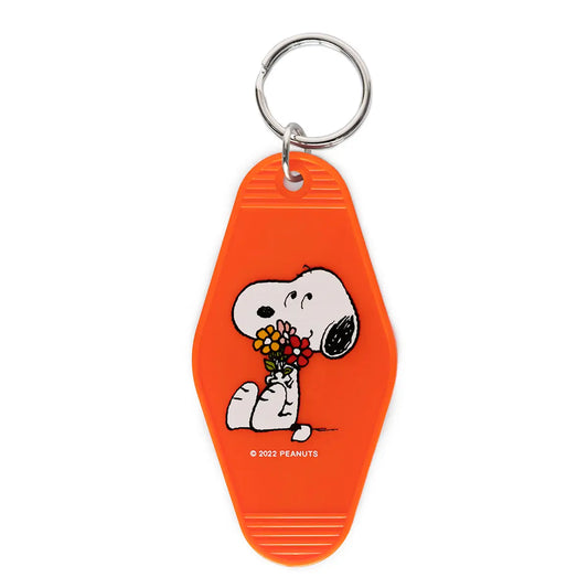 3P4 X Peanuts® - Snoopy Flower Bouquet Key Tag