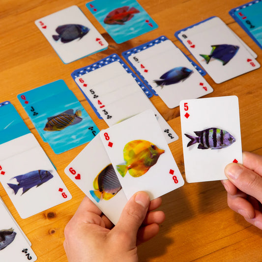 3D Fish Playing Cards