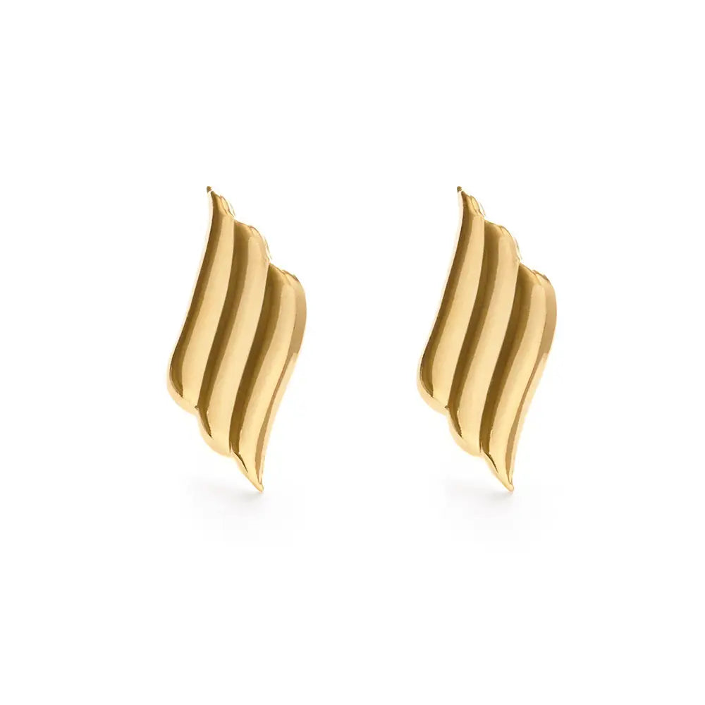 80's Vintage Mold Stud Earrings