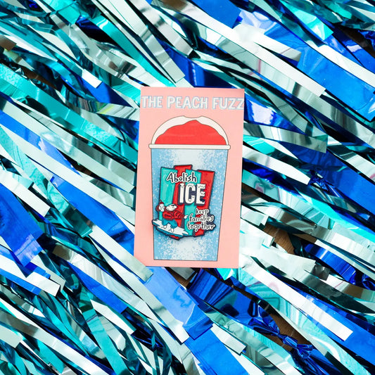 Abolish Ice Enamel Pin