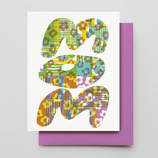 Abstract Pattern Mom Card
