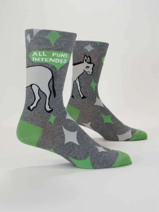 All Puns Intended Large Socks