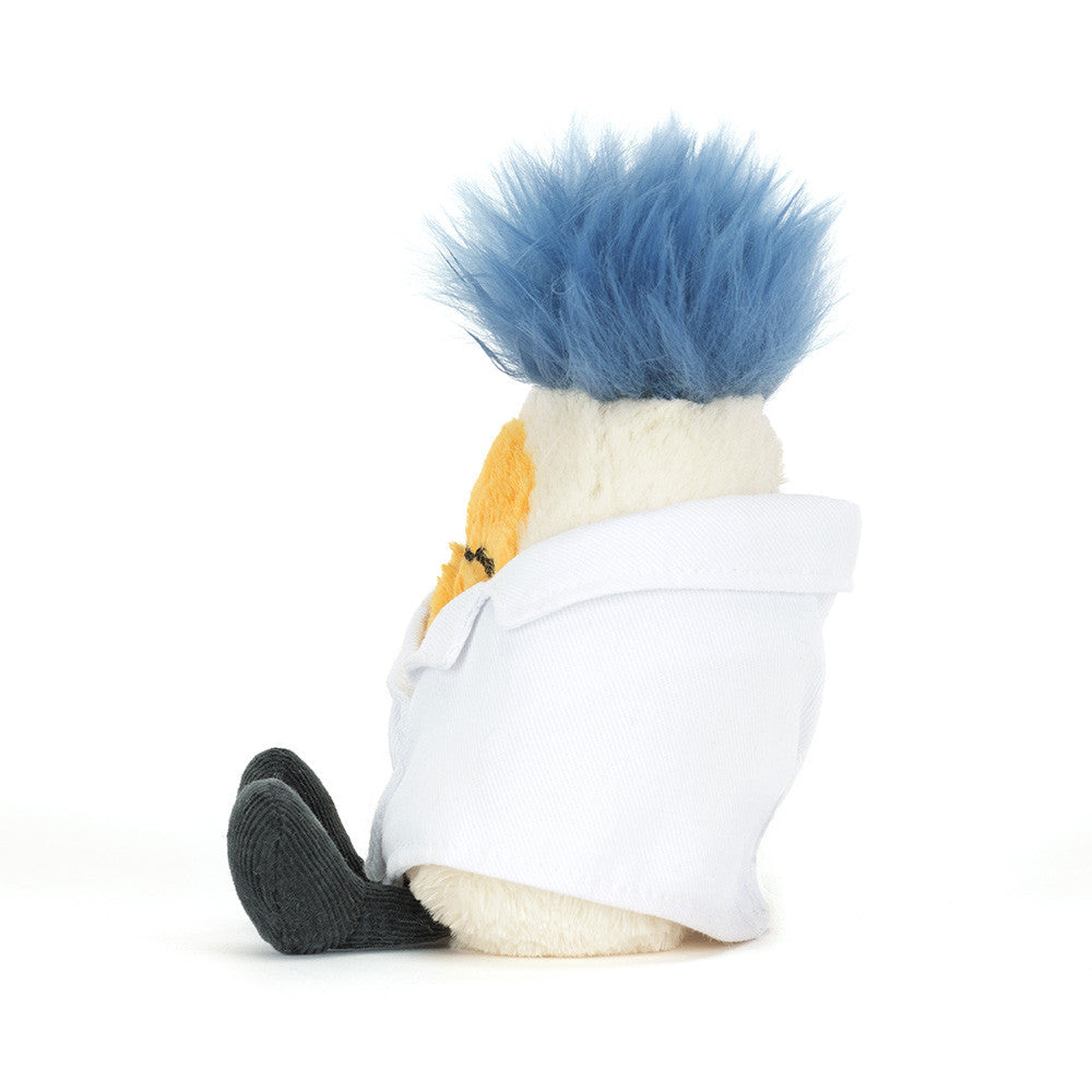 Amuseables Boiled Egg Scientist Outfit by Jellycat