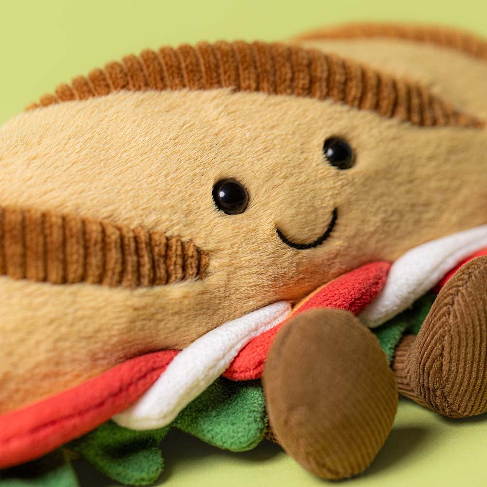 Amuseables Caprese Baguette by Jellycat