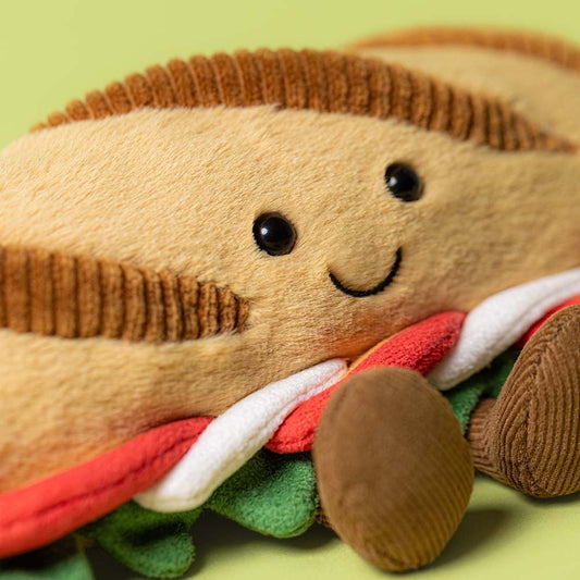 Amuseables Caprese Baguette by Jellycat