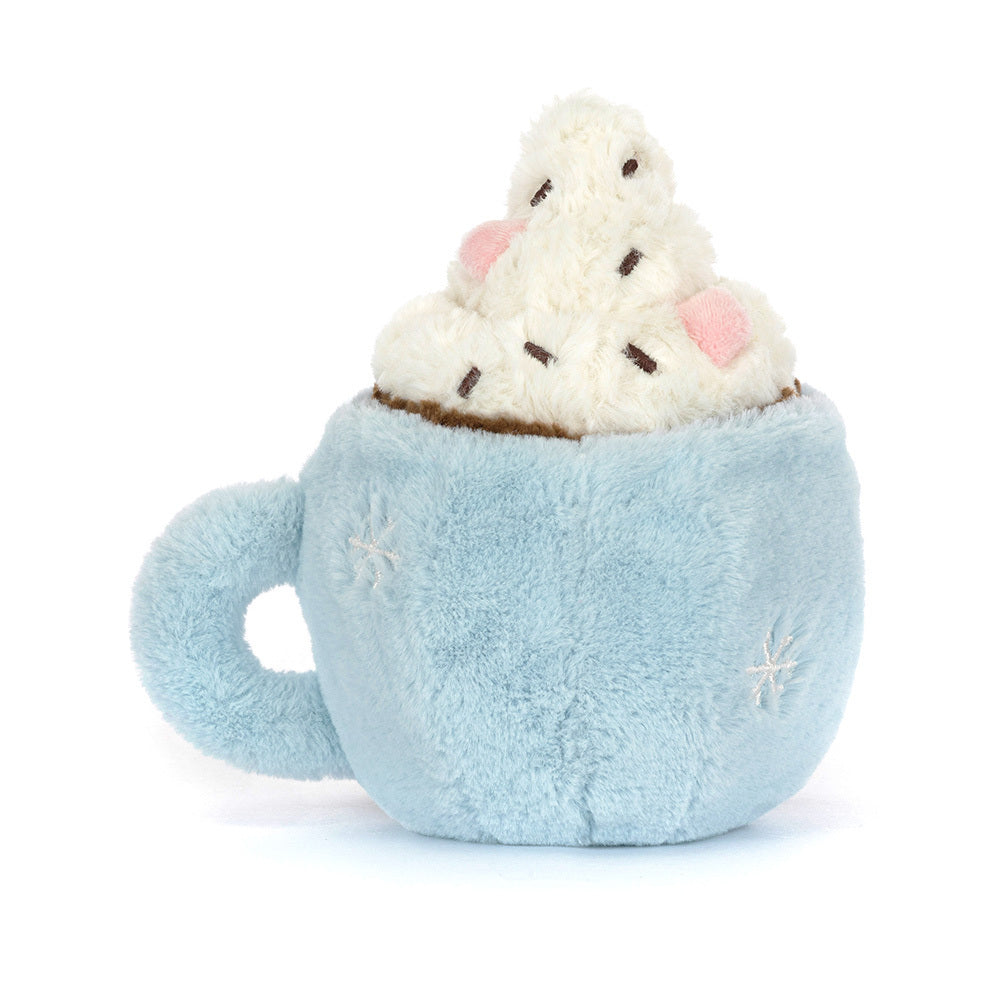 Amuseables Hot Chocolate with Marshmallows by Jellycat