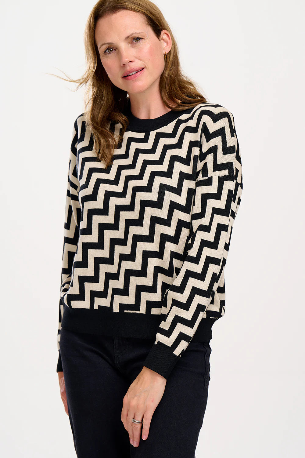 Staggered Steps Andi Sweater