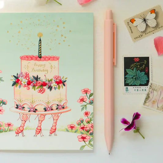 Ants Birthday Greeting Card