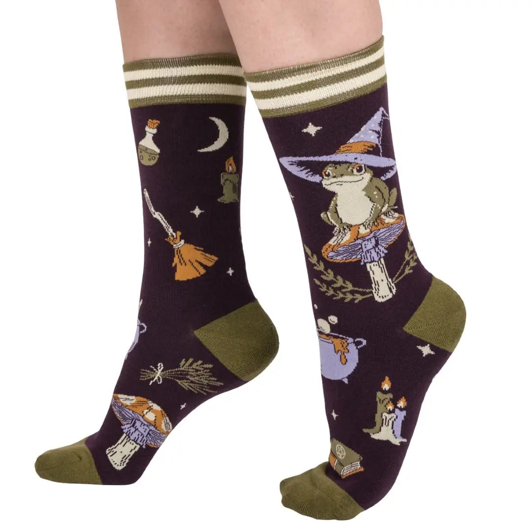 Archtoad of Hatville Crew Socks