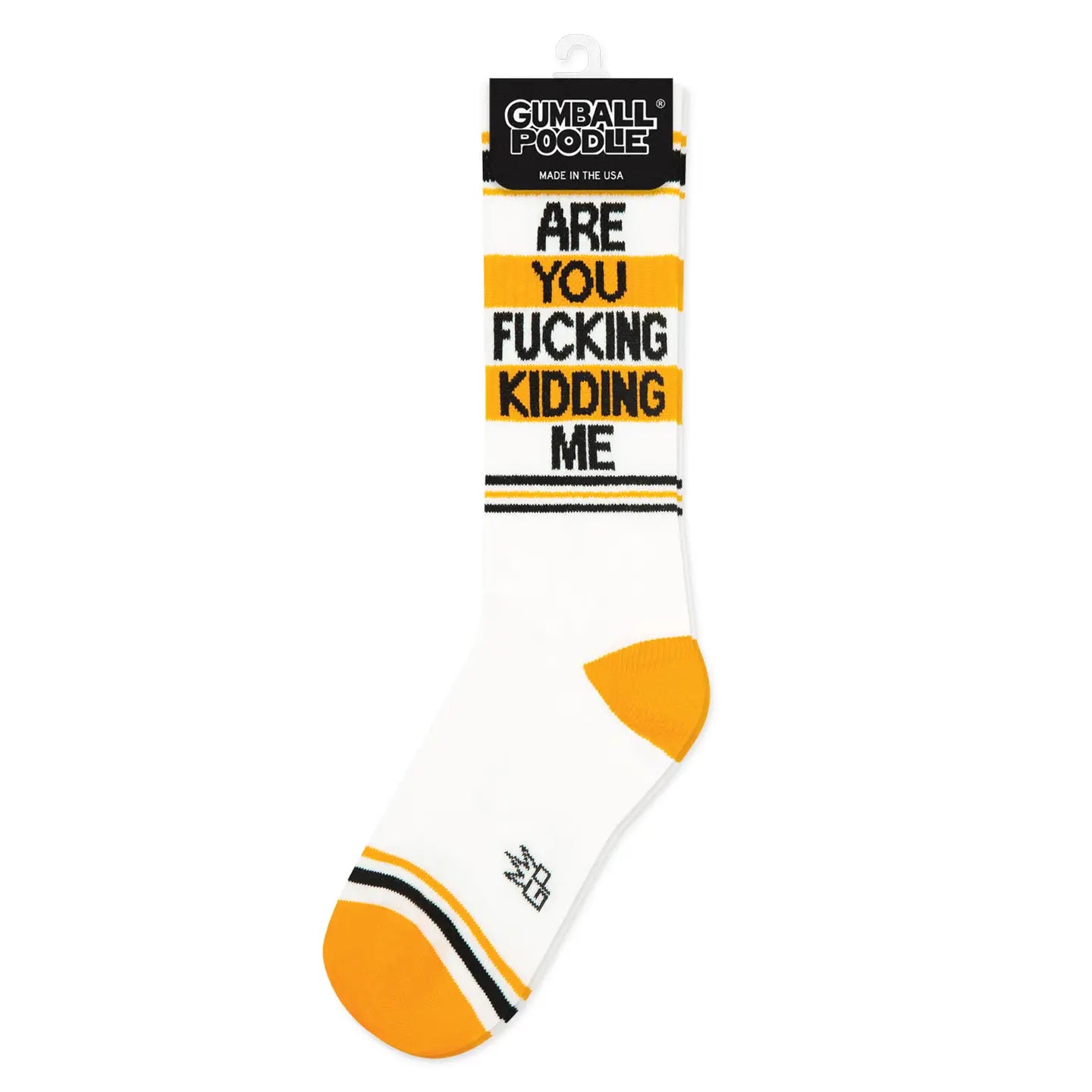 Are You Fucking Kidding Me Gym Crew Socks