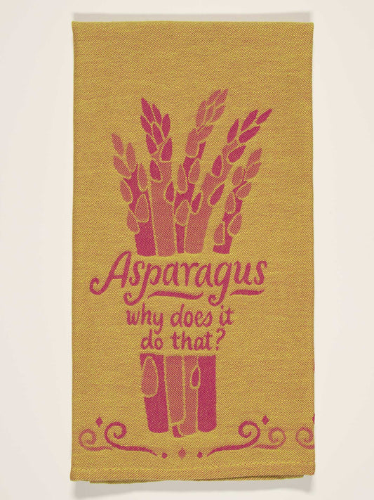 Asparagus. Why Does It Do That? Dish Towel