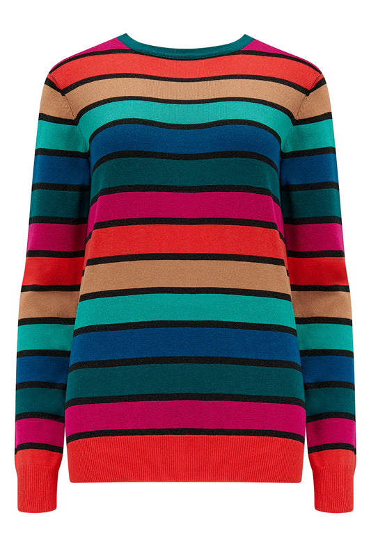 Rainbow Stripes Astrid Sweater