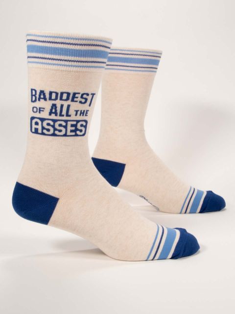 Baddest Of All The Asses M-Crew Socks