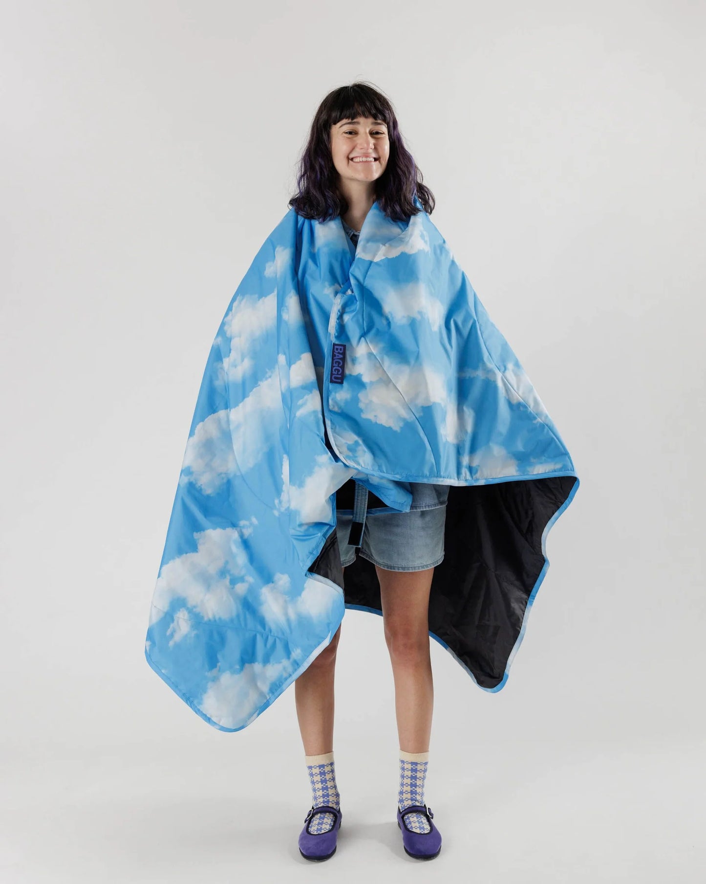 Clouds Puffy Picnic Blanket