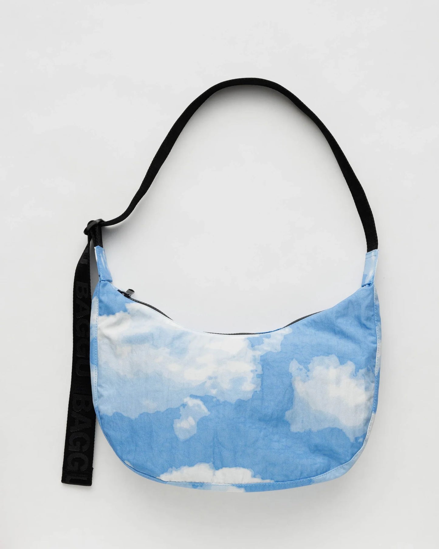 Clouds Medium Crescent Bag