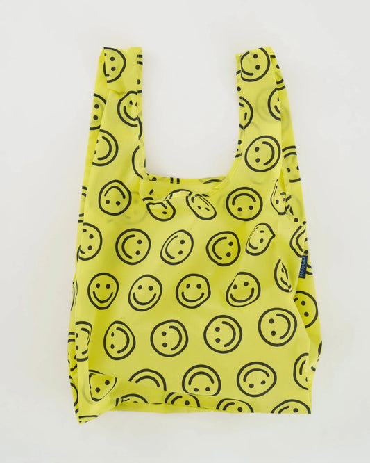 Yellow Happy Standard Baggu Bag