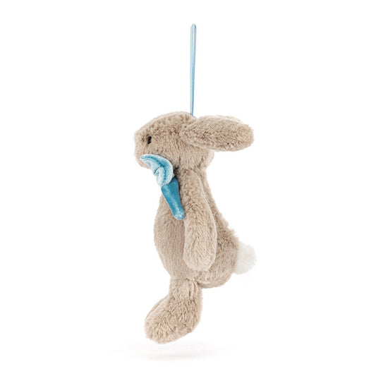Bashful Beige Bunny Ornament by Jellycat
