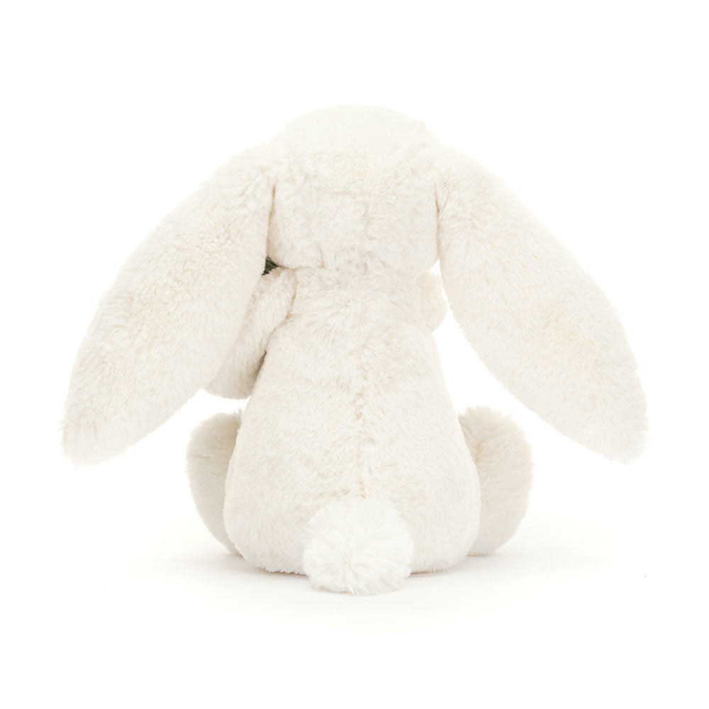Small Bashful Bunny with Christmas Tree