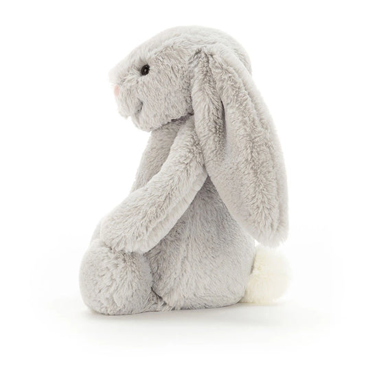 Bashful Silver Bunny Medium by Jellycat