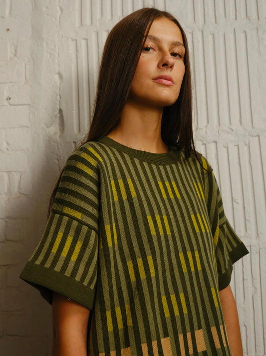 Prasiolite Bauhaus Sweater Tee