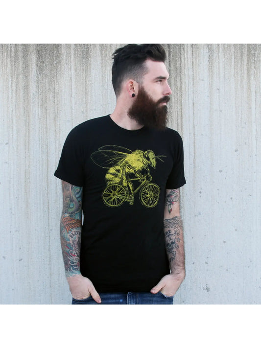 Bee on Bicycle Tee