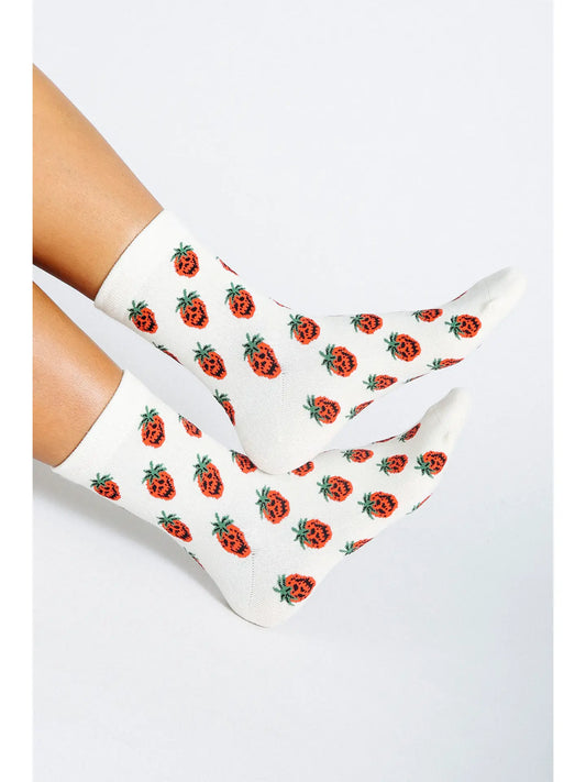 Beholder Berry Ankle Sock