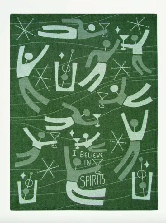 Believe in Spirits Dish Towel